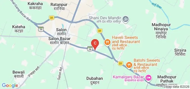 Sarvodaya Vidyapeeth Post Graduate College, Raebareli Map
