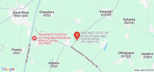 SRS Institute of Education and Technology, Meerut Map