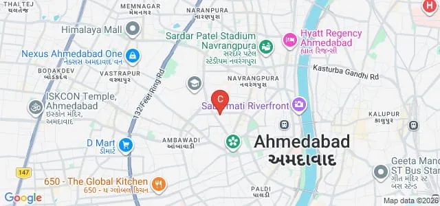 Vaidya Shri MM Patel College of Education, Ahmedabad Map