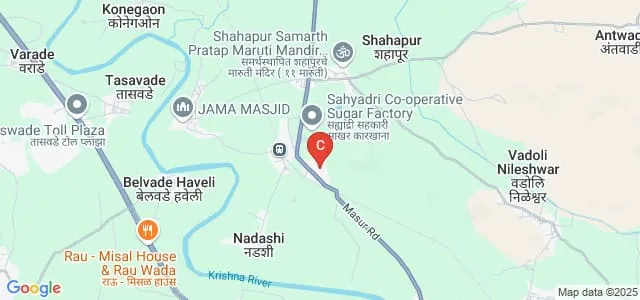 Sahyadri College of Agricultural Engineering, Satara Map