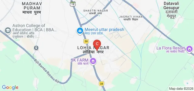 Master School of Management Studies, Meerut Map