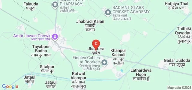 Chaudhary Bharat Singh Institute of Teacher Education, Haridwar Map