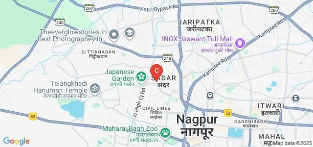 Tirpude Institute of Management Education, Nagpur Map