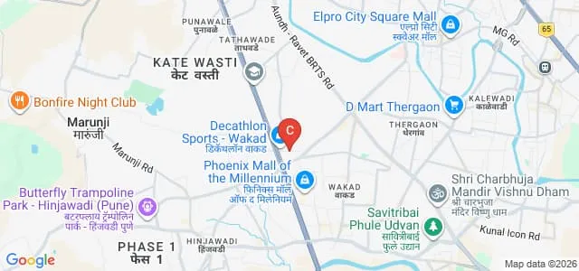 Balaji Institute of Modern Management, Pune Map