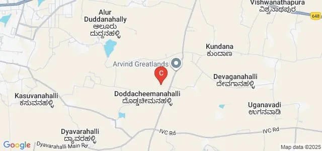 Cambridge Institute of Technology, North Campus, Bangalore Map