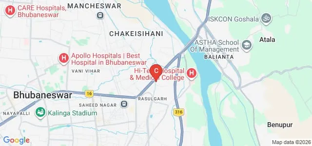 Trytoon Academy, Bhubaneswar Map
