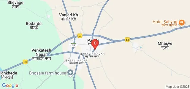 KVP Sanstha's Kisan Arts Commerce and Science College, Parola Map