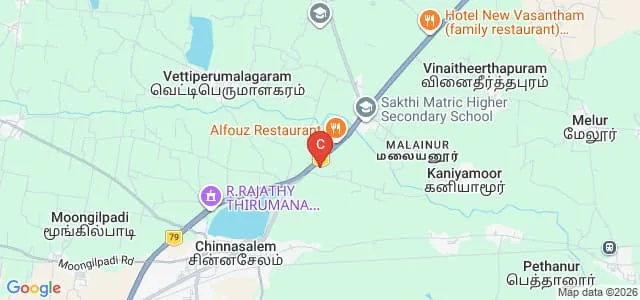 Bharathi College of Education, Coimbatore Map