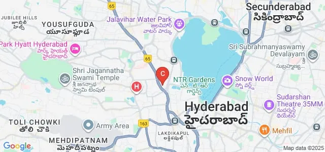 Administrative Staff College of India, Hyderabad Map
