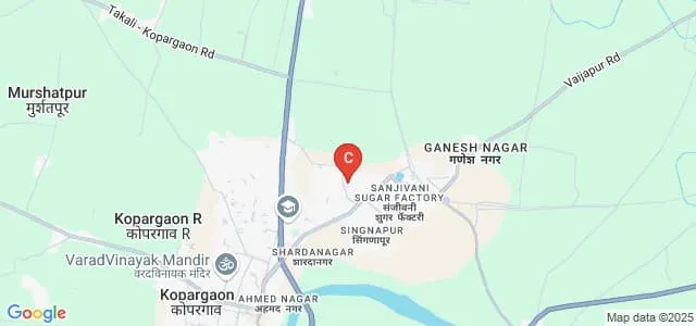 Sanjivani Rural Education Society's Sanjivani Arts Commerce and Science College, Kopargaon Map