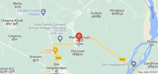 Pannu Institute of Management and Technology, Gurdaspur Map