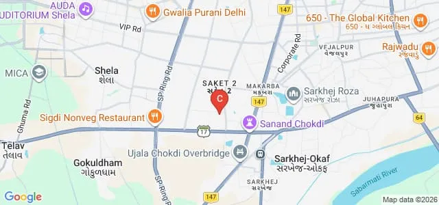 LJ School of Applied Sciences, Ahmedabad Map
