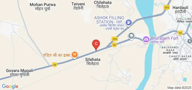 Eklavya Vidhi Mahavidyalaya, Banda Map