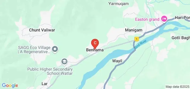 Faculty of Forestry, Sher-e-Kashmir University of Agricultural Sciences and Technology of Kashmir, Srinagar Map