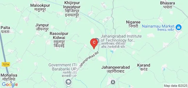 Jahangirabad Institute of Technology, College of Media, Barabanki Map