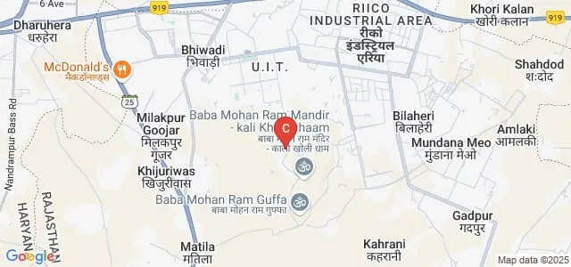 Baba Mohan Ram Kissan PG College, Alwar Map