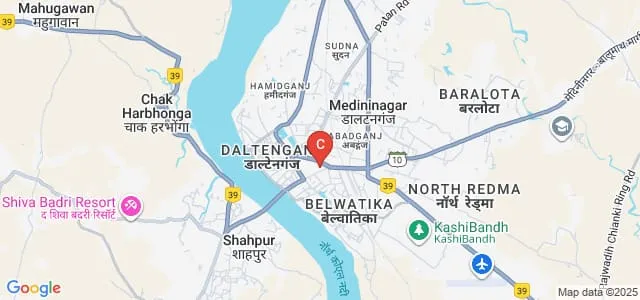 Yodh Singh Namdhari Mahila College, Medininagar Map