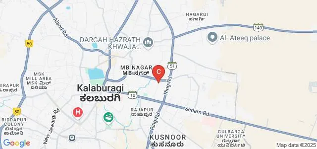 SS Tegnoor Degree College, Gulbarga Map