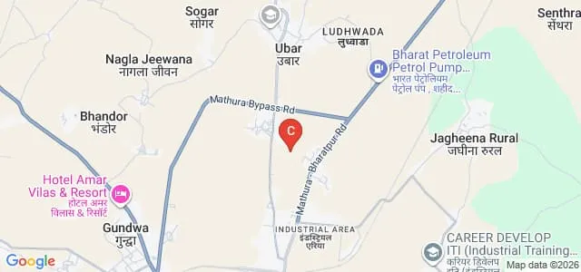 Ch Jagan Singh Educational Institute, Bharatpur Map