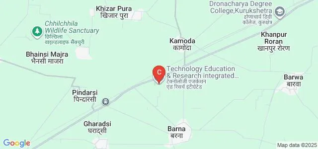 Technology Education and Research Institute, Kurukshetra Map