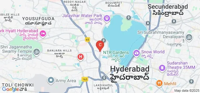 Roots An International School of Business and Management, Hyderabad Map