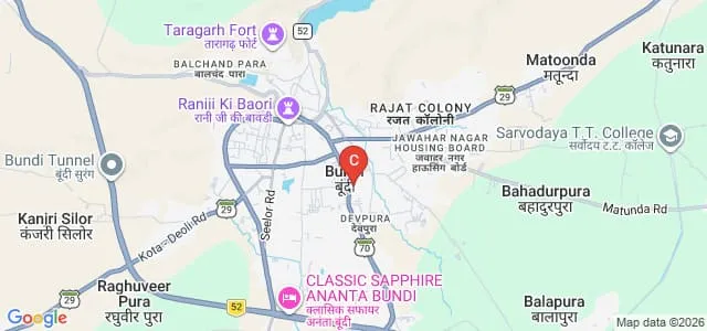 Government College, Bundi Map