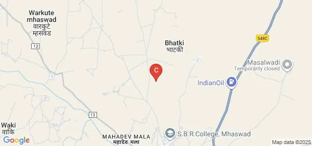 Mandesh Institute of Pharmaceutical Science and Research, Satara Map