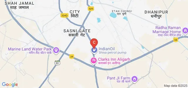 Gagan College of Management and Technology, Aligarh Map