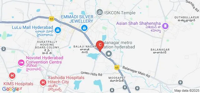Fortune School of Business, Kukatpally, Hyderabad Map