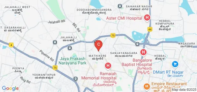 Sri Sai Evening College, Bangalore Map