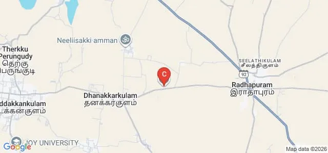The Indian Agriculture College, Tirunelveli Map