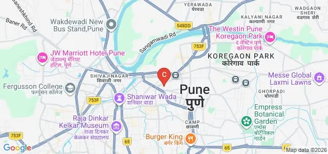 BJ Government Medical College, Pune Map