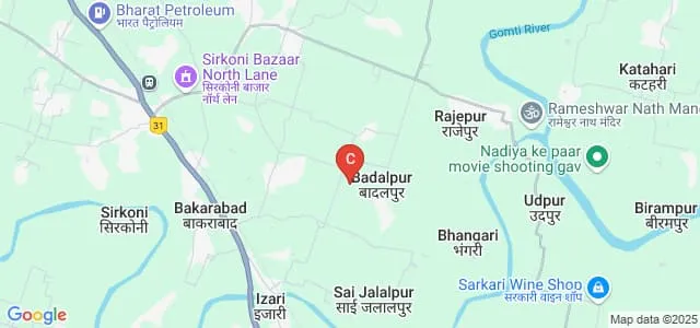 RAS College of Pharmacy, Jaunpur Map