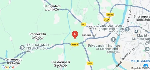 Telangana Social Welfare Residential College for Women, Armoor Map