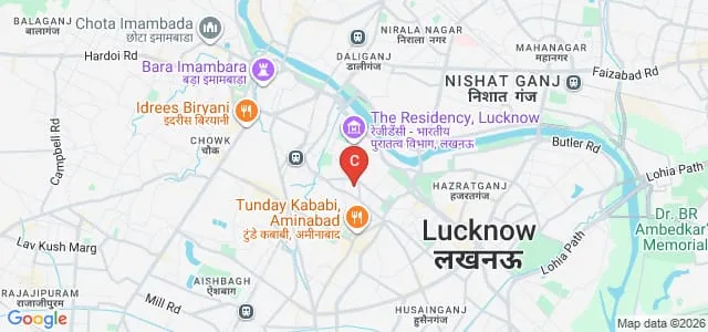 Christian Training College, Lucknow Map