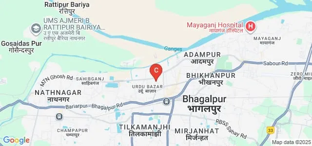 University Department of Computer Application, TM Bhagalpur University, Bhagalpur Map