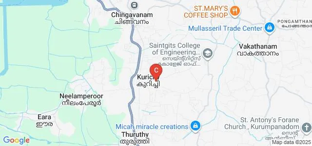 ANSS Homoeo Medical College, Kottayam Map