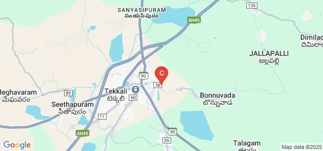Sri Viswajyothi Degree College, Srikakulam Map