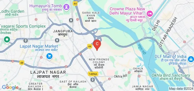 Meera Bai Institute of Technology, Delhi Map