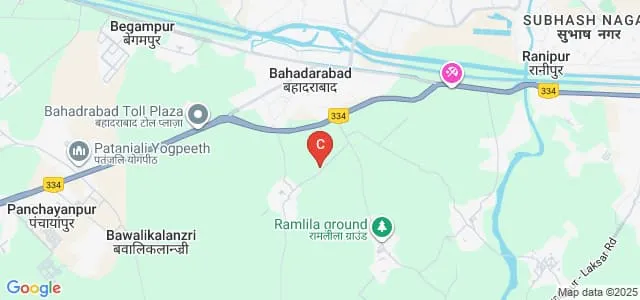 Care College of Nursing, Haridwar Map