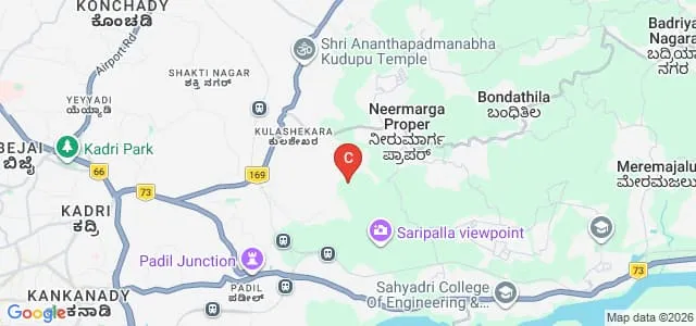 Masood College of Allied Health Sciences, Mangalore Map