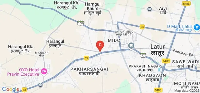 Mahatma Basweshwar College, Latur Map