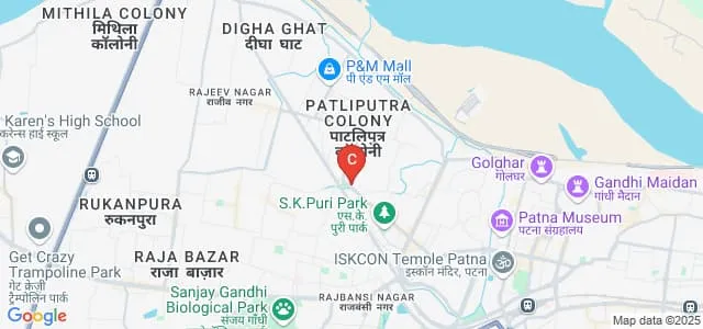 Dr Zakir Husain Institute, Patna Map