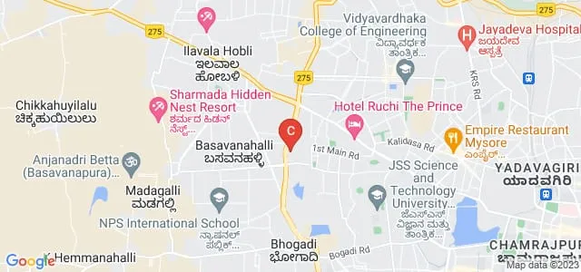 Genvoc Skill Academy, Mysuru Map