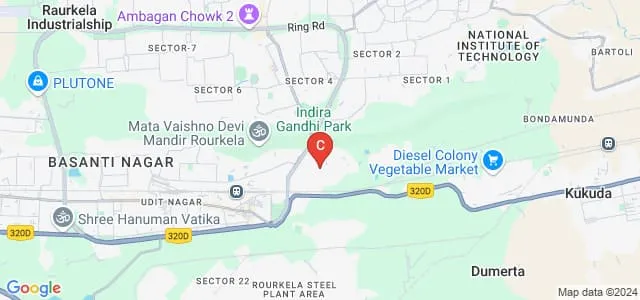 College of Teacher Education, Rourkela Map