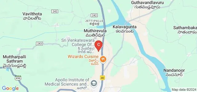 Sri Venkateswara College of Computer Sciences, Chittoor Map