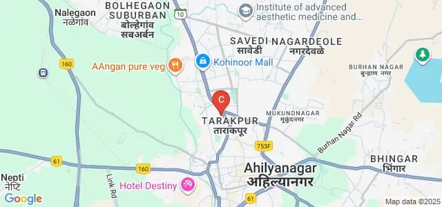 Pemraj Sarda College, Ahmednagar Map