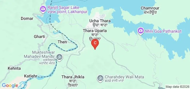Shaheed Ram Singh Pathania Memorial College, Niari Map