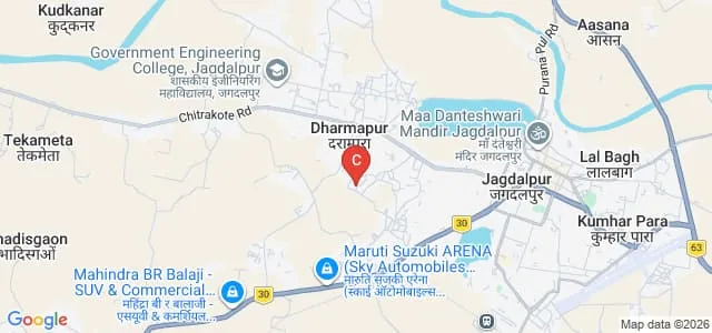 Shri Vedmata Gayatri Shiksha Mahavidyalaya, Jagdalpur Map