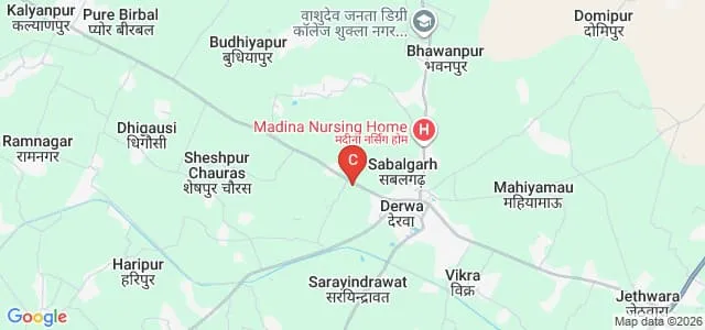 Pt Shiv Sharan College of Education, Pratapgarh Map